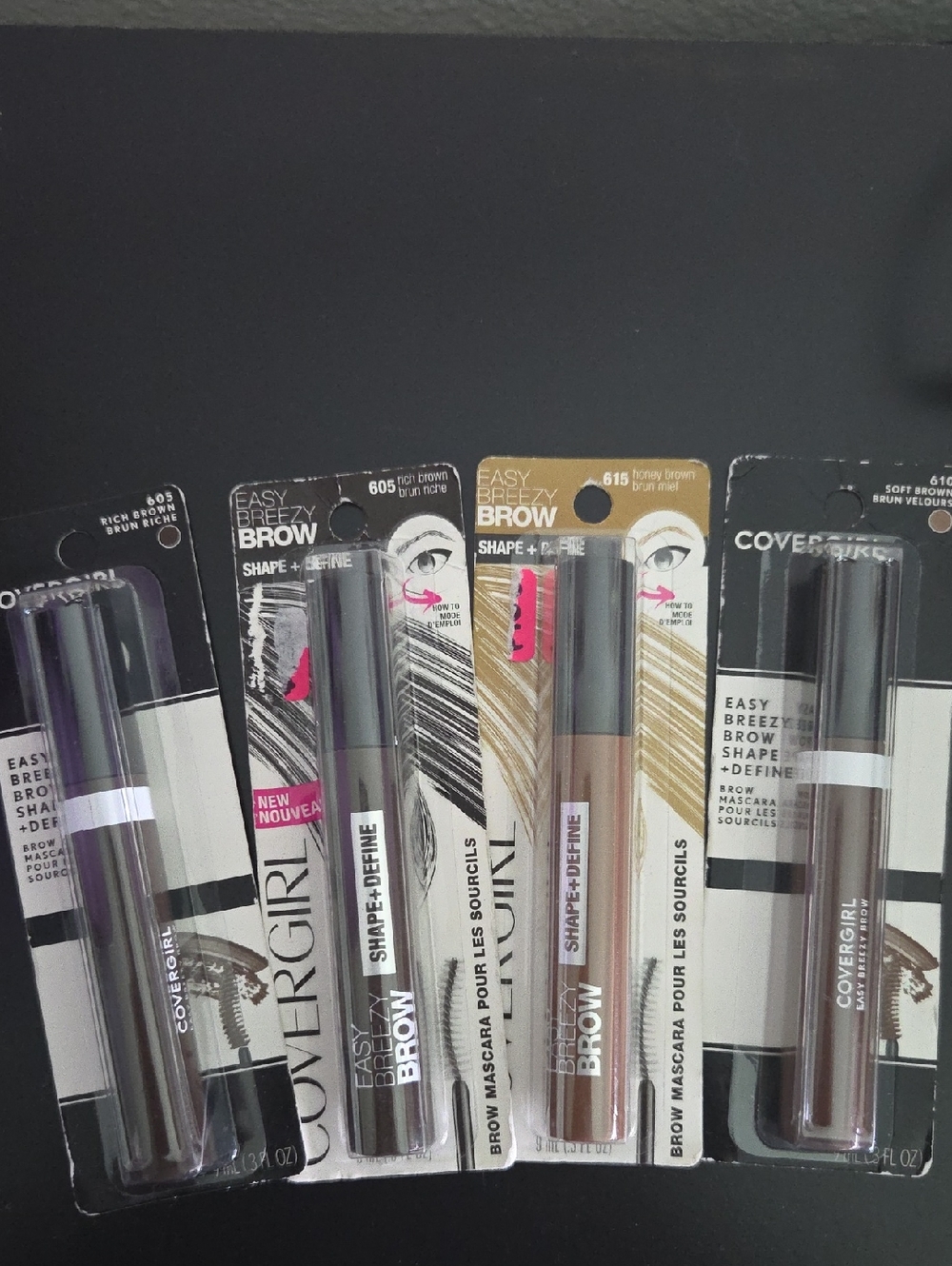 COVERGIRL Easy Breezy Brow Mascara Trio in Brown Tones